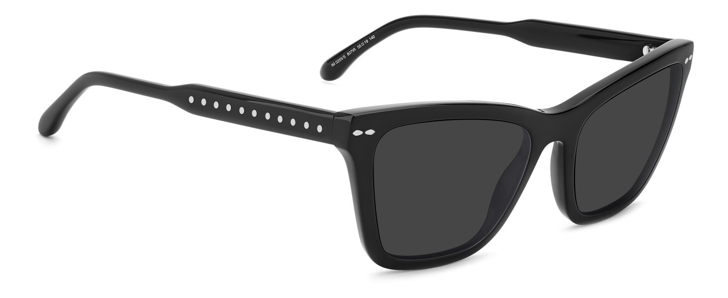 Occhiali da sole Isabel Marant Im 0255/S 208860 807 IR colore black forma cat eye lenti grey