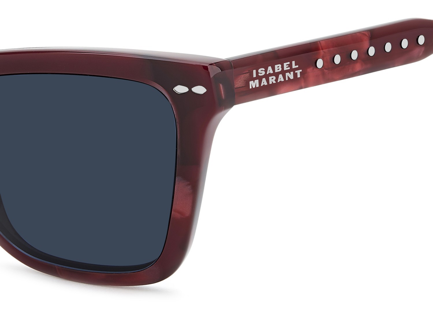 Sunglasses Isabel Marant Im 0255/S 208860 JR9 KU color marble red shape cat eye lenses blue