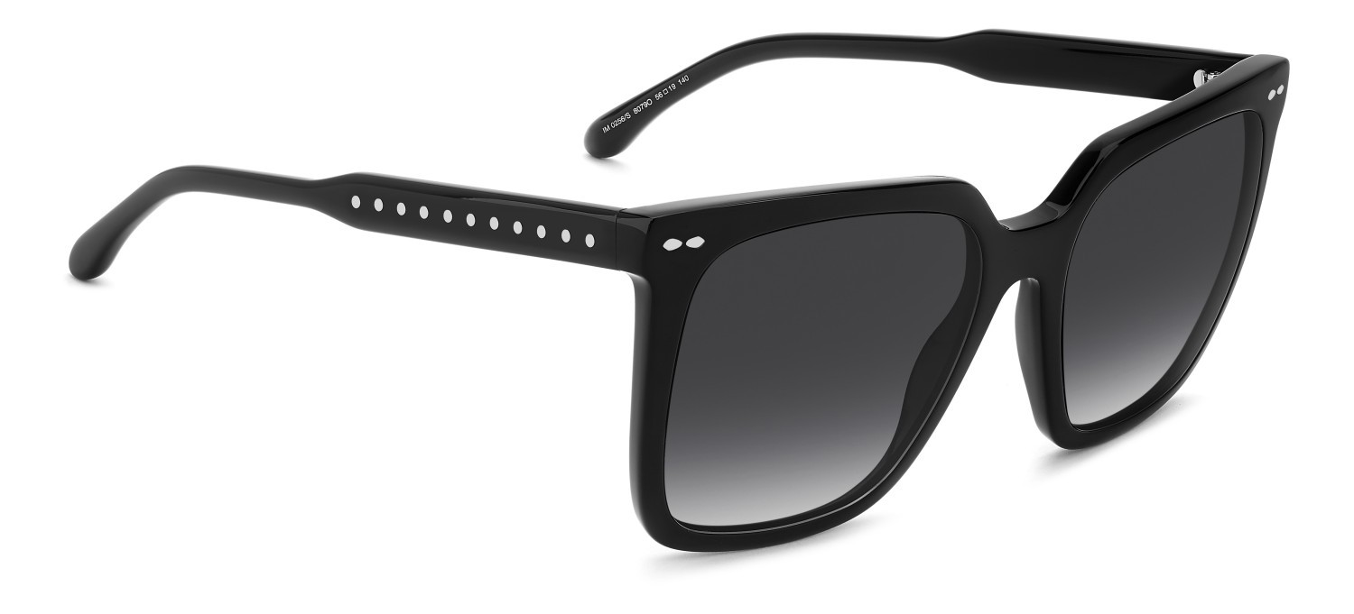 Sunglasses Isabel Marant Im 0256/S 208861 807 9O color black shape square lenses dark grey shaded