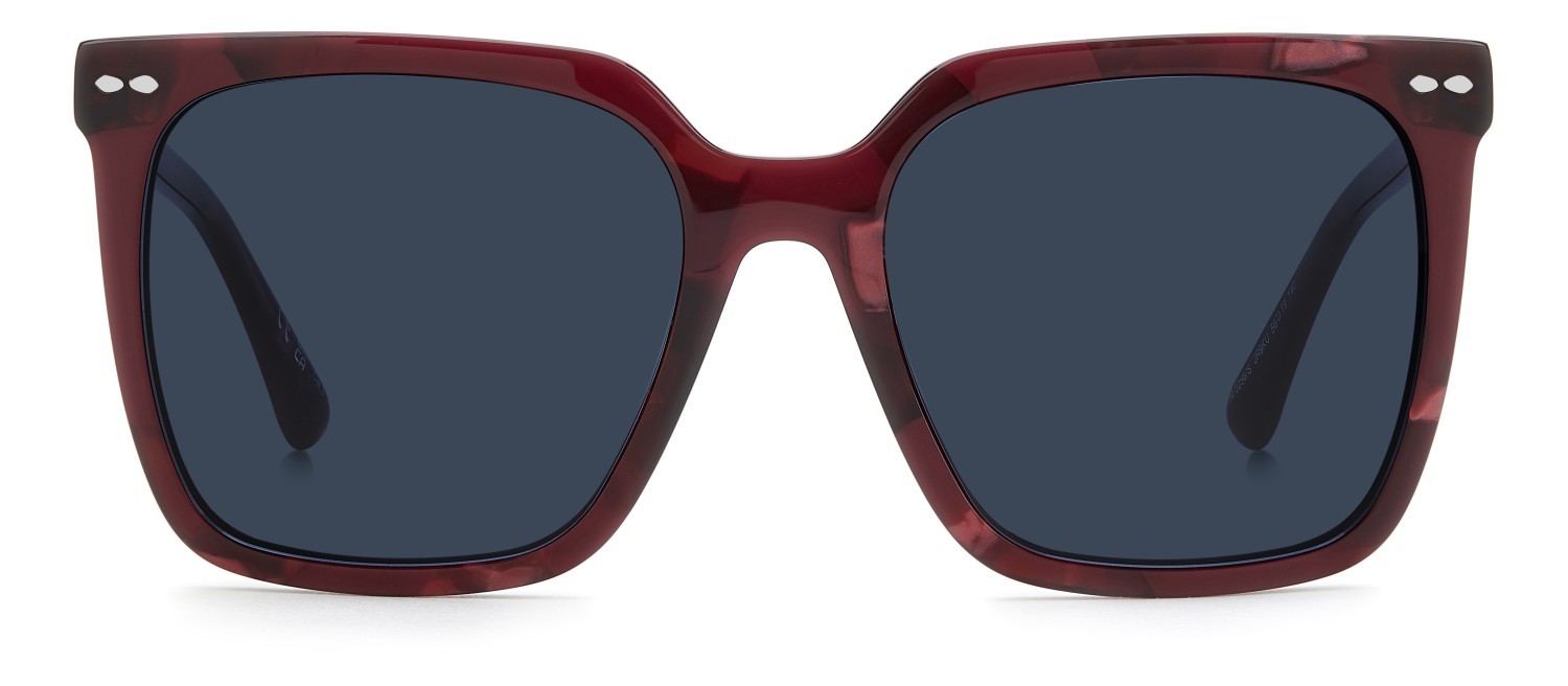 Sunglasses Isabel Marant Im 0256/S 208861 JR9 KU color marble red shape square lenses blue