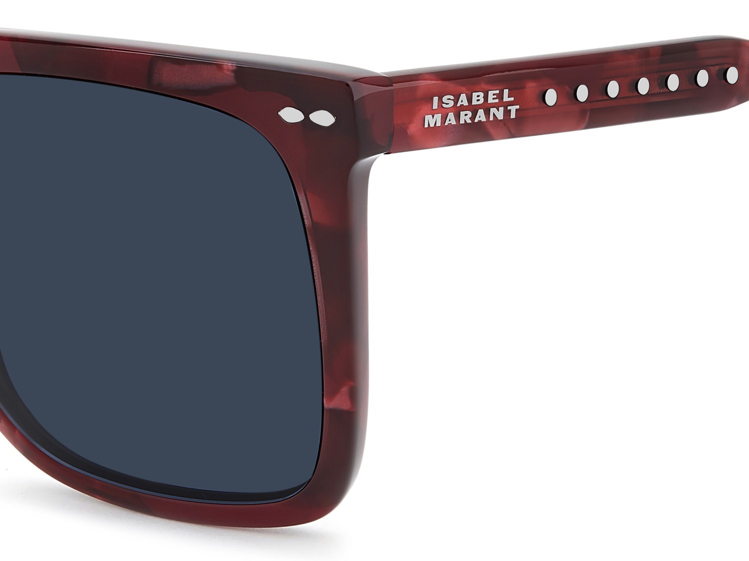 Sunglasses Isabel Marant Im 0256/S 208861 JR9 KU color marble red shape square lenses blue
