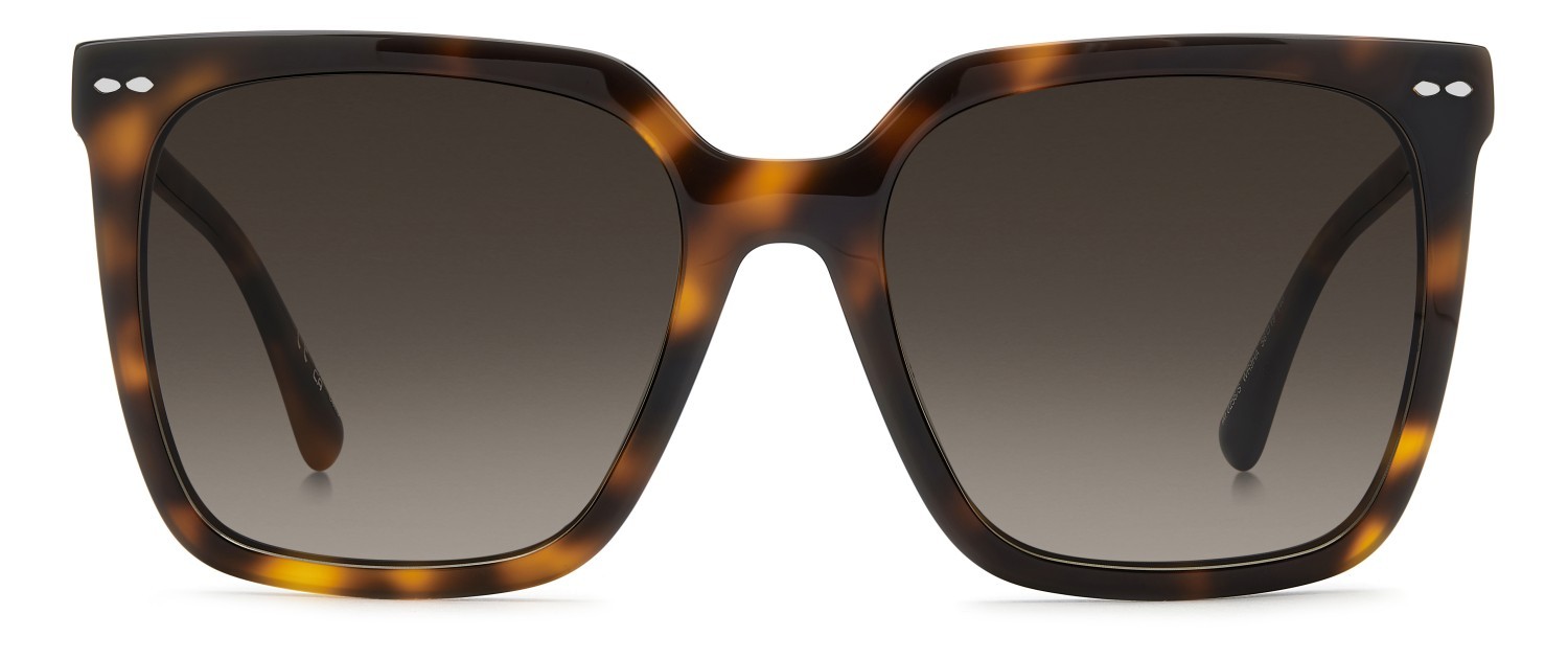 Sunglasses Isabel Marant Im 0256/S 208861 WR9 HA color brown havana shape square lenses brown shaded