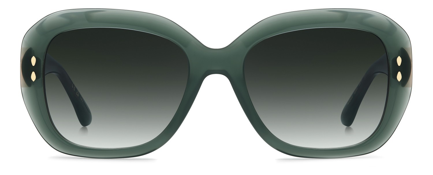 Sunglasses Isabel Marant Im 0248/S 208863 1ED 9K color green shape rectangle lenses green shaded