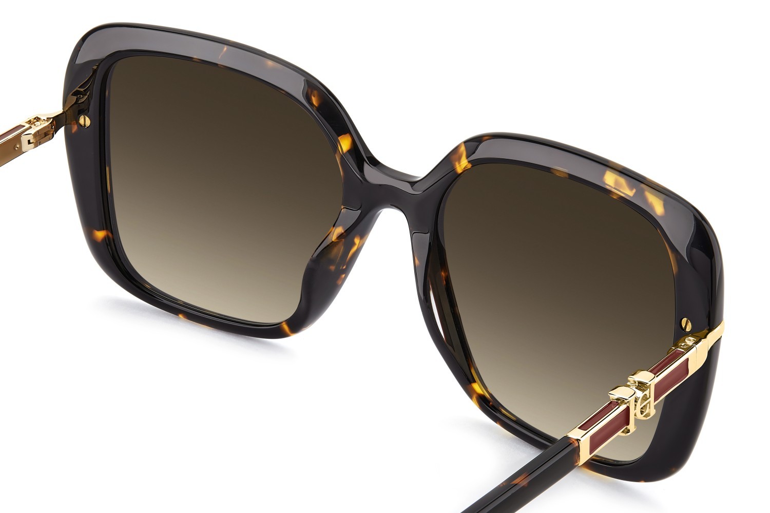 Sunglasses Carolina Herrera Her 0380/G 208868 086 HA color havana shape square lenses brown shaded