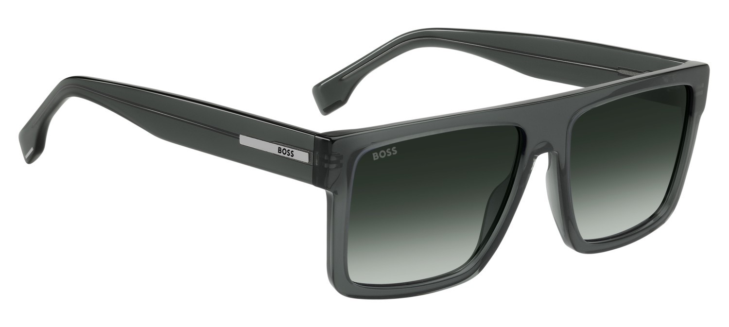 Occhiali da sole Hugo Boss 1895/S 208873 1ED 9K colore green forma quadrato lenti green shaded