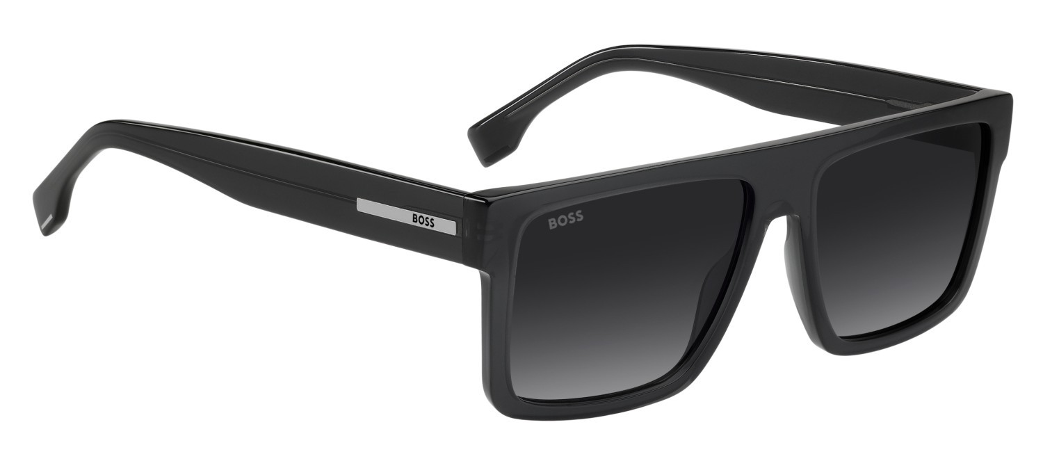 Sunglasses Hugo Boss 1895/S 208873 KB7 9O color grey shape square lenses dark grey shaded