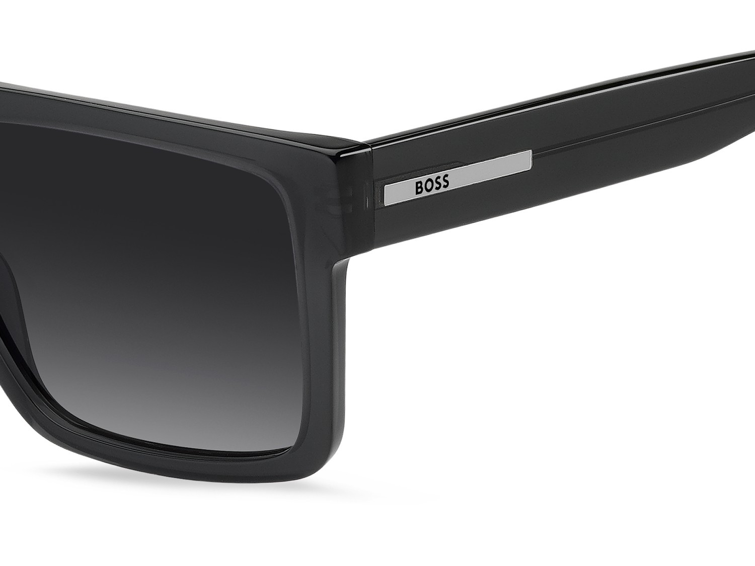 Sunglasses Hugo Boss 1895/S 208873 KB7 9O color grey shape square lenses dark grey shaded