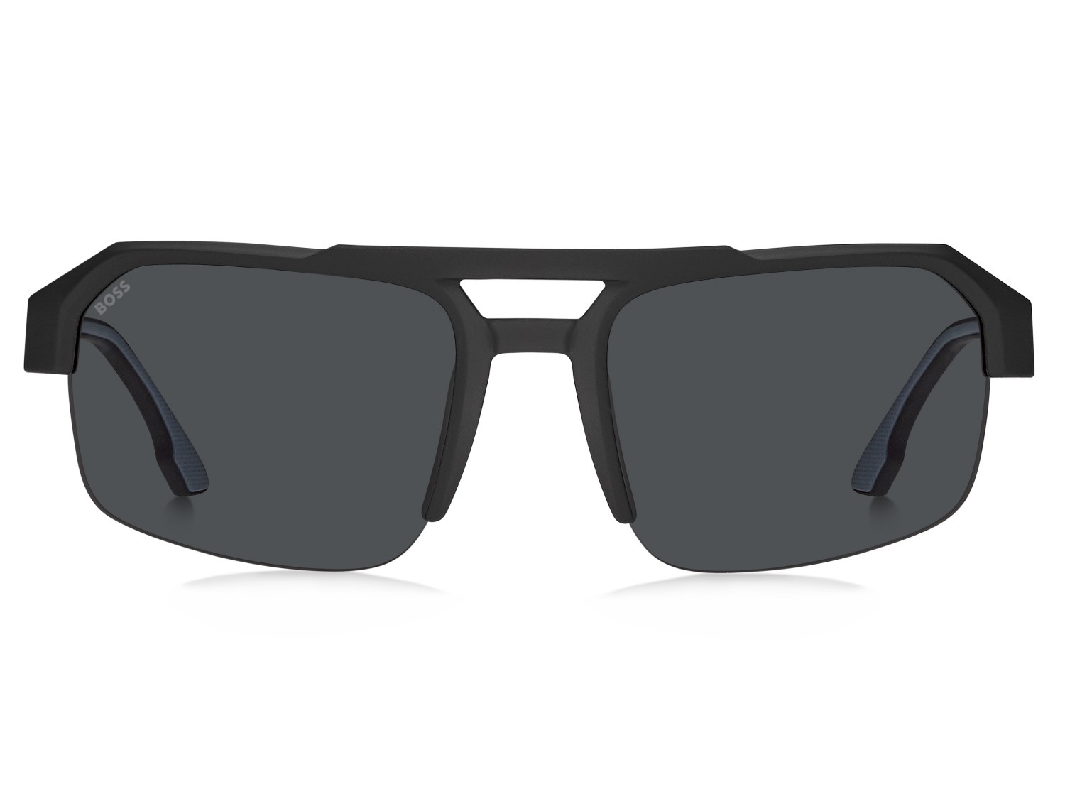 Occhiali da sole Hugo Boss 1908/S 208875 807 IR colore black forma quadrato lenti grey