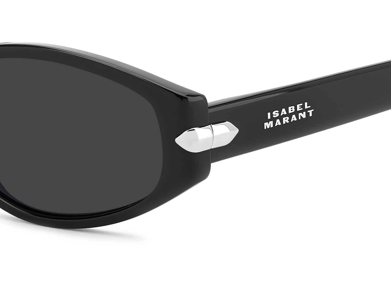Sunglasses Isabel Marant Im 0265/S 208876 807 IR color black shape oval lenses grey