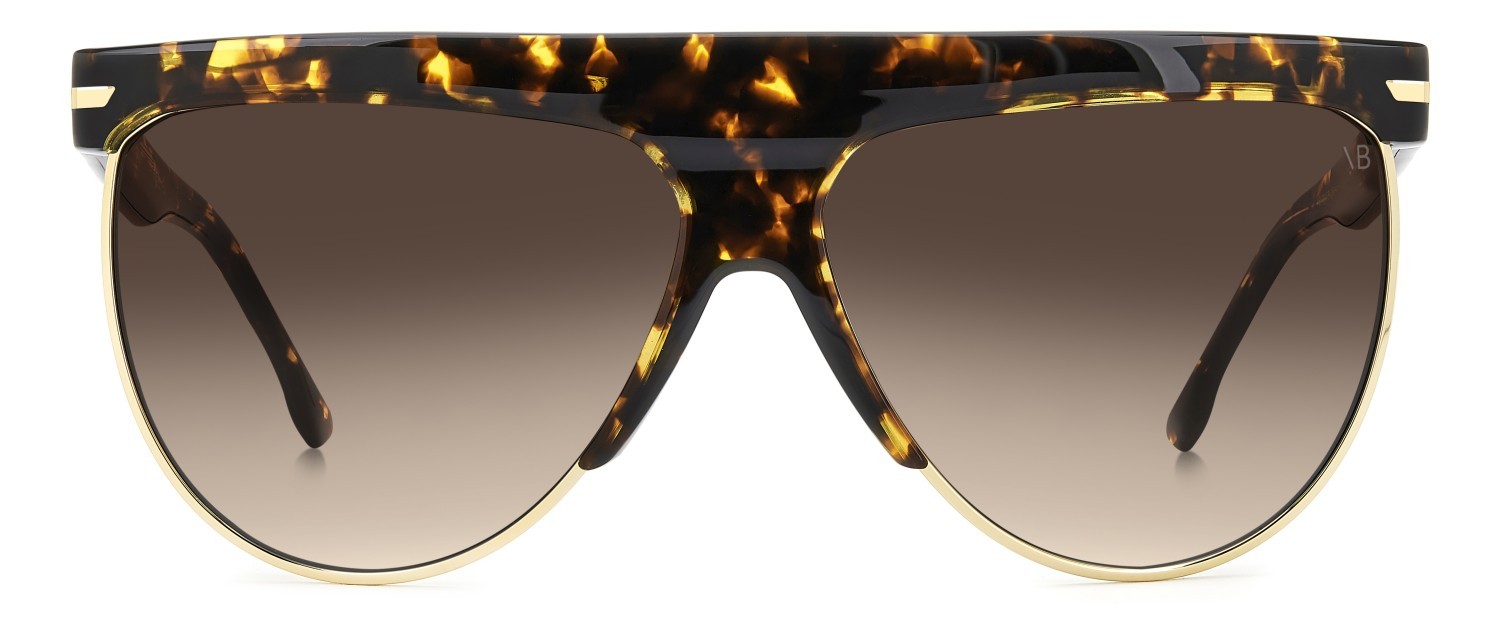 Sunglasses Victoria Beckham Vb 7005/S 208879 086 HA color havana shape aviator lenses brown shaded