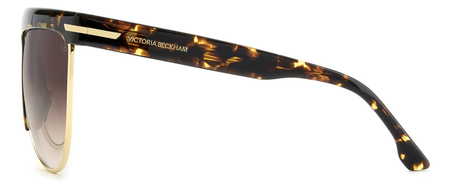 Sunglasses Victoria Beckham Vb 7005/S 208879 086 HA color havana shape aviator lenses brown shaded
