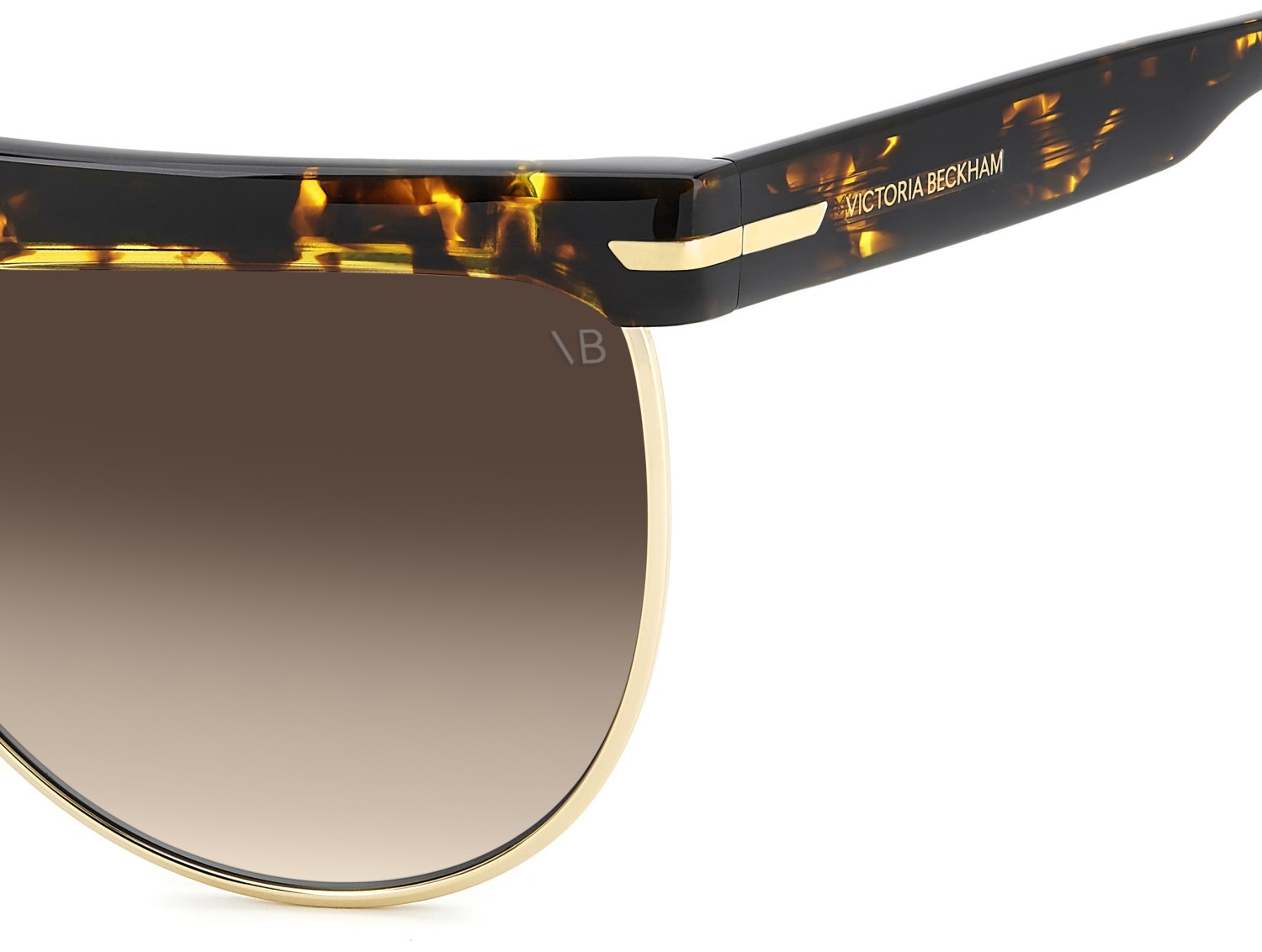 Sunglasses Victoria Beckham Vb 7005/S 208879 086 HA color havana shape aviator lenses brown shaded
