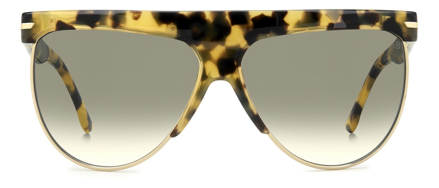 Sunglasses Victoria Beckham Vb 7005/S 208879 EPZ 9K color yellow havana shape aviator lenses green shaded