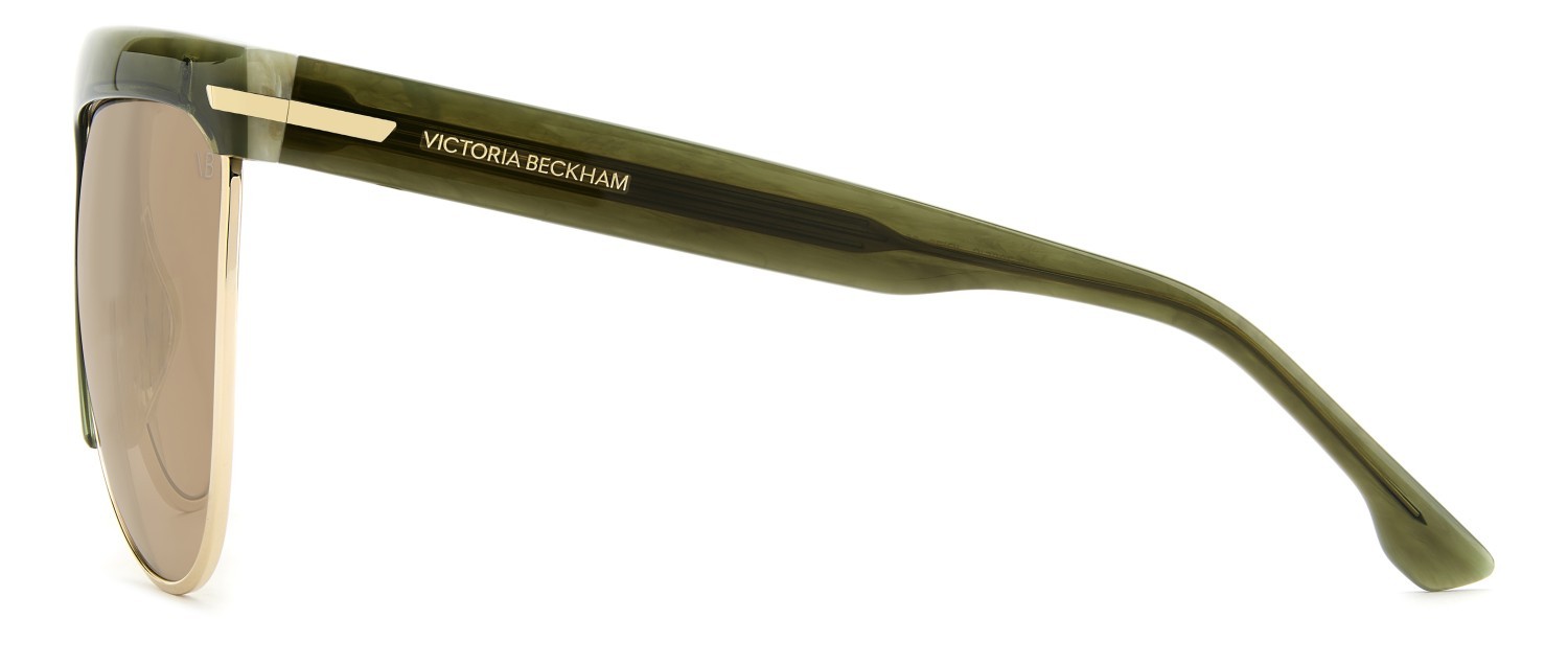 Sunglasses Victoria Beckham Vb 7005/S 208879 JRI 70 color marble green shape aviator lenses brown