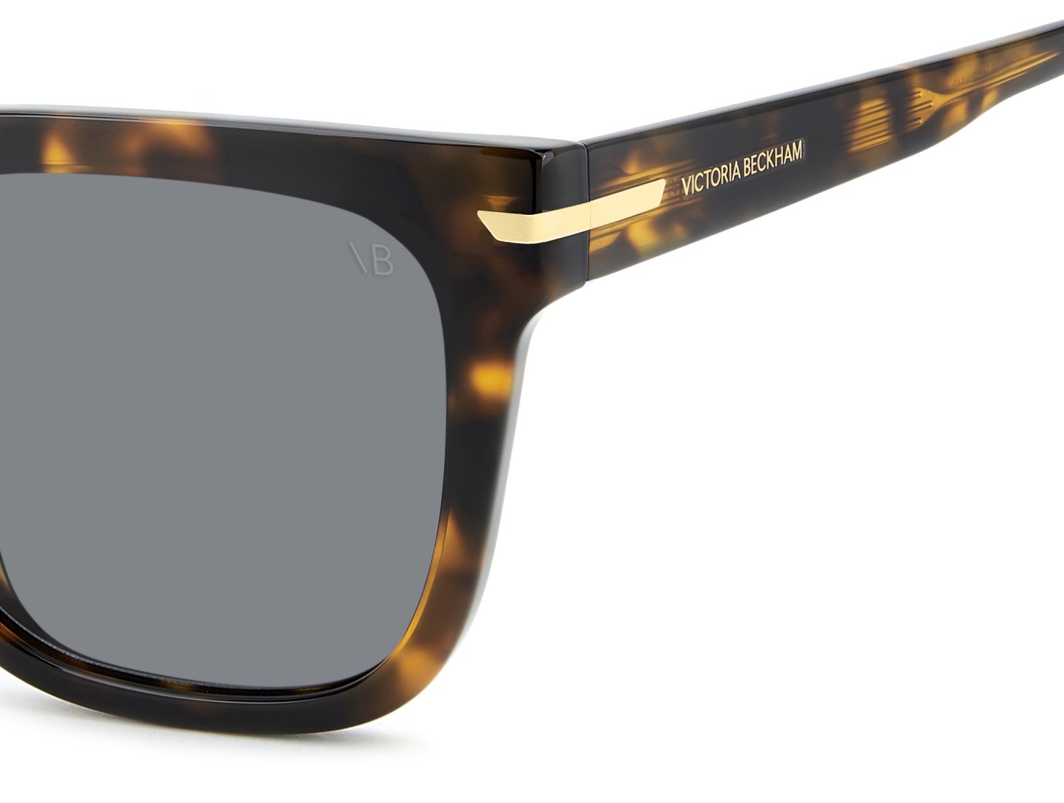 Sunglasses Victoria Beckham Vb 1003/S 208880 WR9 IR color brown havana shape square lenses grey