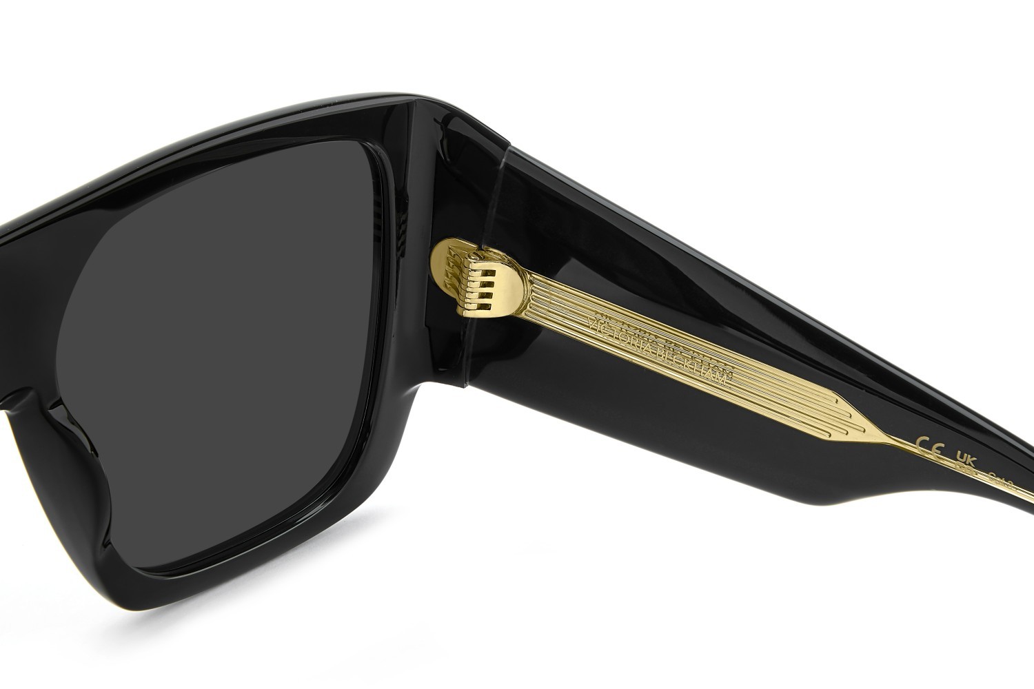 Sonnenbrillen Victoria Beckham Vb 7007/S 208881 807 IR farbe black form quadratisch gläser grey