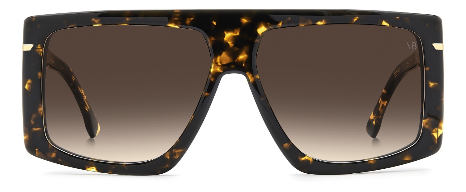 Sunglasses Victoria Beckham Vb 7000/S 208882 086 HA color havana shape rectangle lenses brown shaded