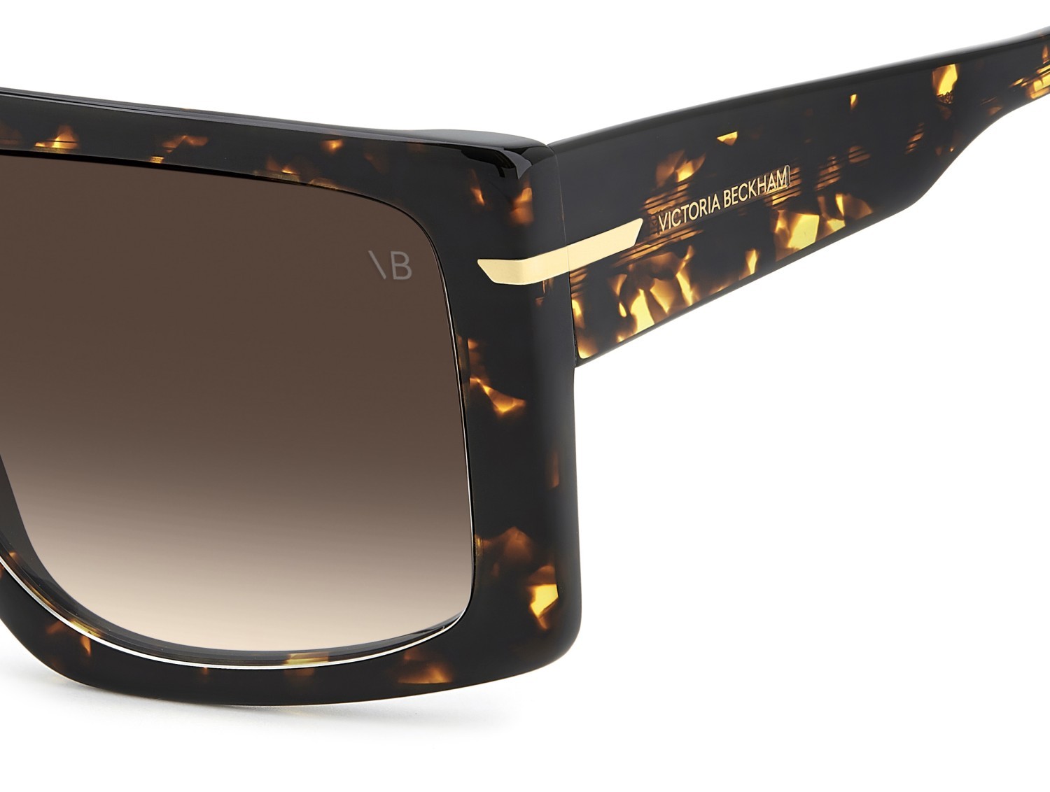 Sunglasses Victoria Beckham Vb 7000/S 208882 086 HA color havana shape rectangle lenses brown shaded
