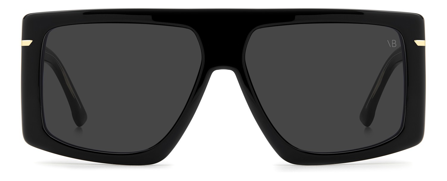 Sunglasses Victoria Beckham Vb 7000/S 208882 807 IR color black shape rectangle lenses grey