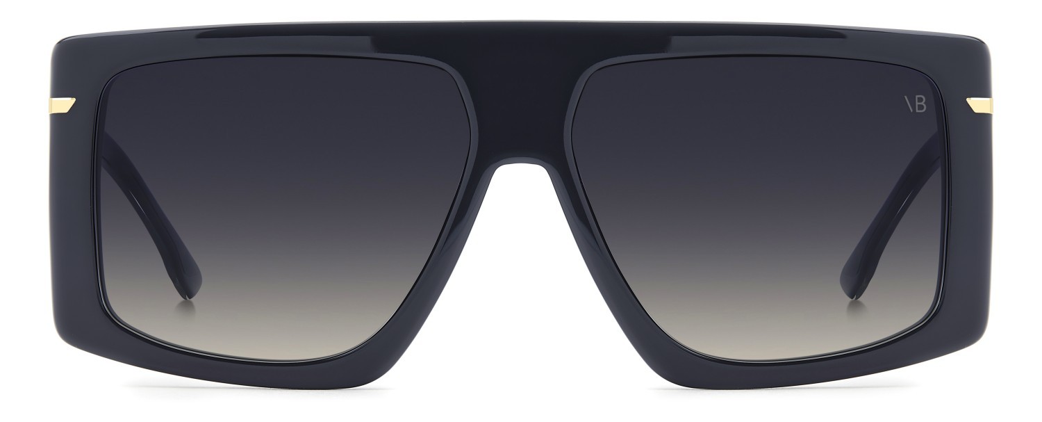 Sunglasses Victoria Beckham Vb 7000/S 208882 PJP 08 color blue shape rectangle lenses dk blue shaded