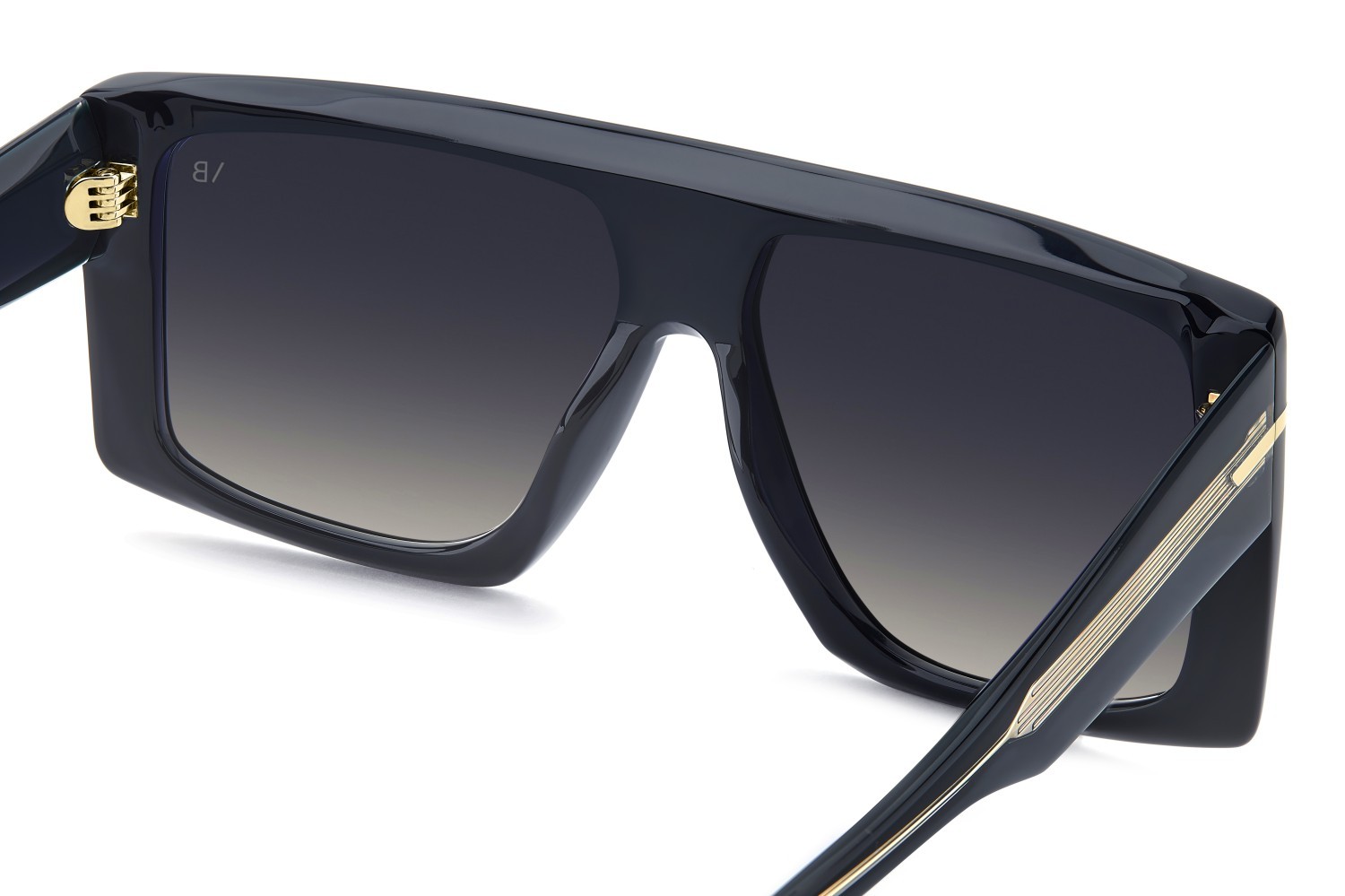 Sunglasses Victoria Beckham Vb 7000/S 208882 PJP 08 color blue shape rectangle lenses dk blue shaded