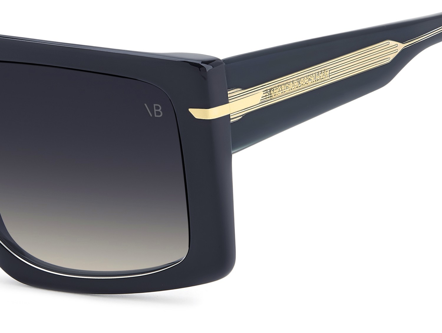 Sunglasses Victoria Beckham Vb 7000/S 208882 PJP 08 color blue shape rectangle lenses dk blue shaded