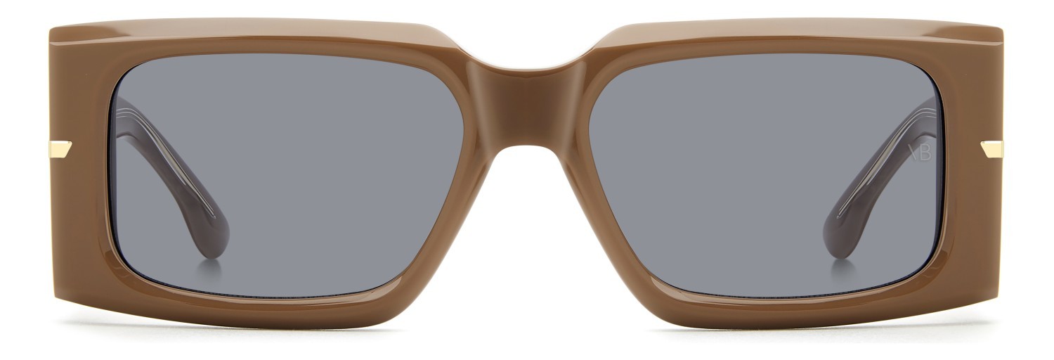 Sunglasses Victoria Beckham Vb 7008/S 208883 09Q IR color brown shape rectangle lenses grey