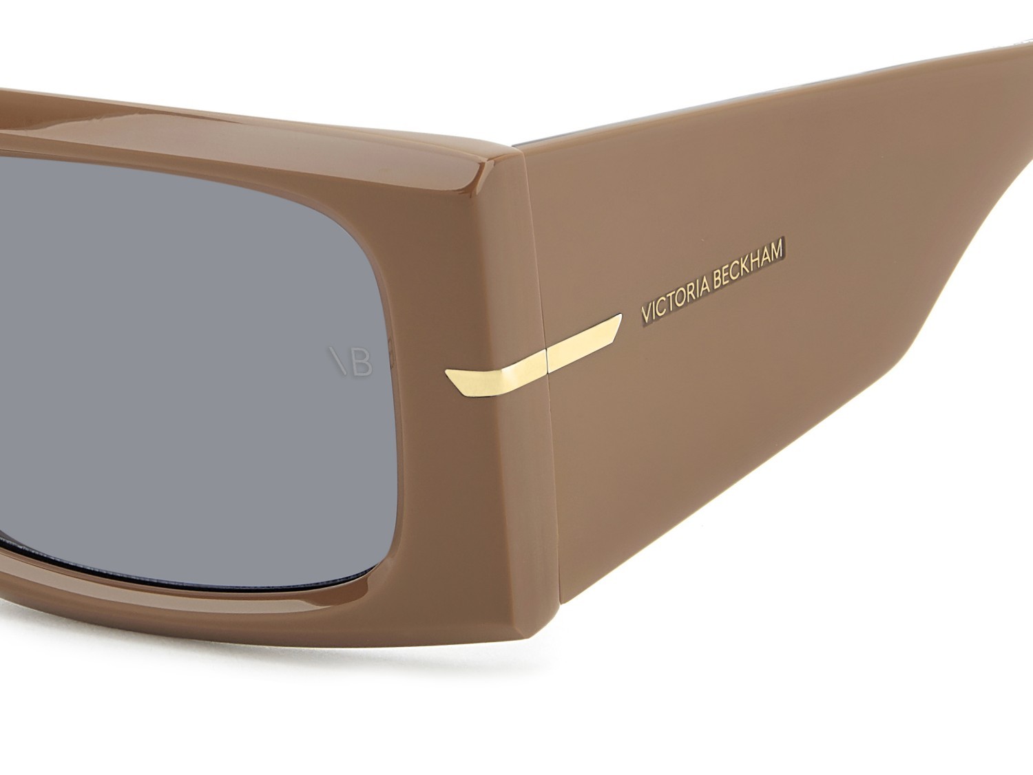 Sunglasses Victoria Beckham Vb 7008/S 208883 09Q IR color brown shape rectangle lenses grey