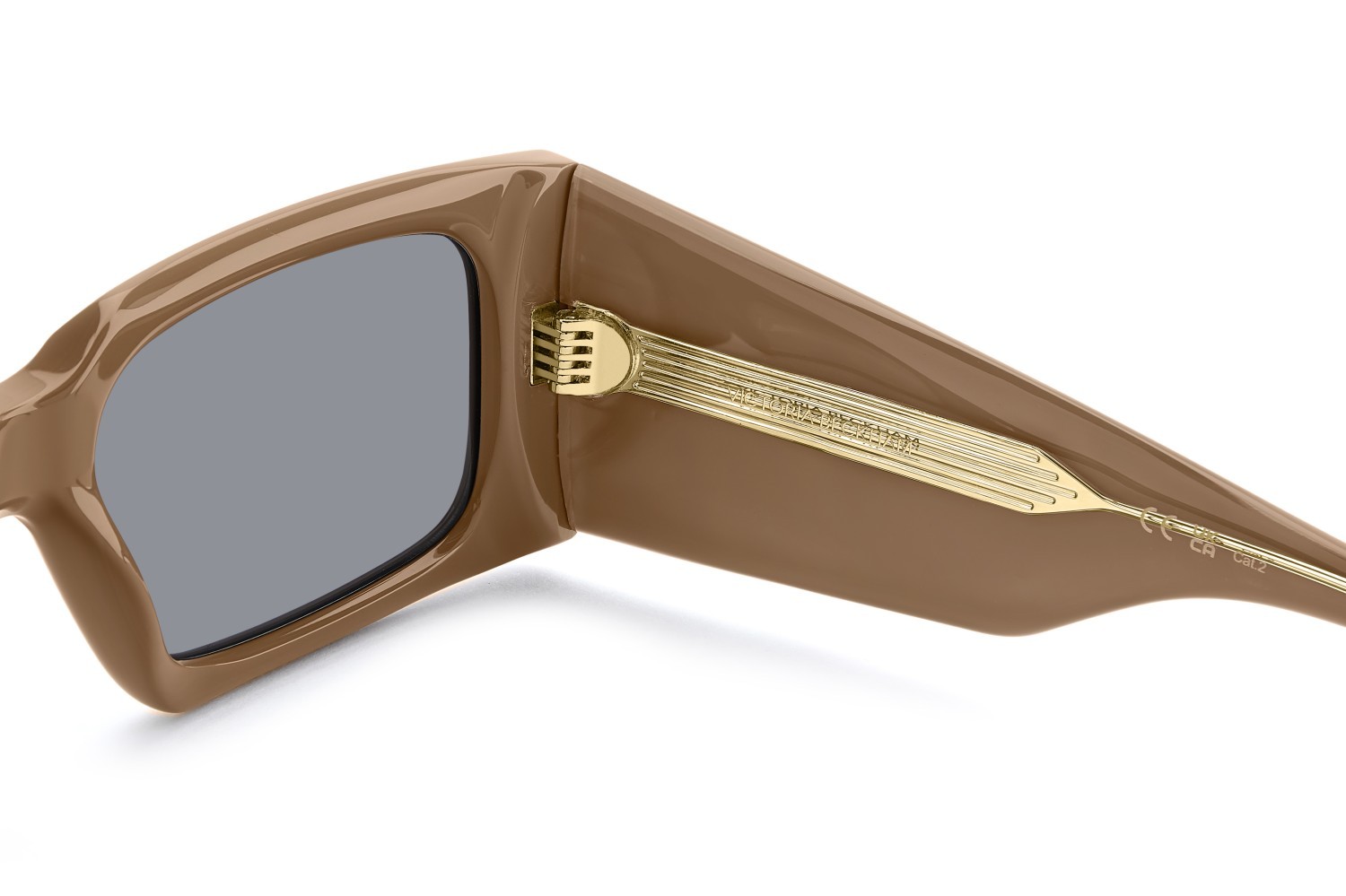 Sunglasses Victoria Beckham Vb 7008/S 208883 09Q IR color brown shape rectangle lenses grey