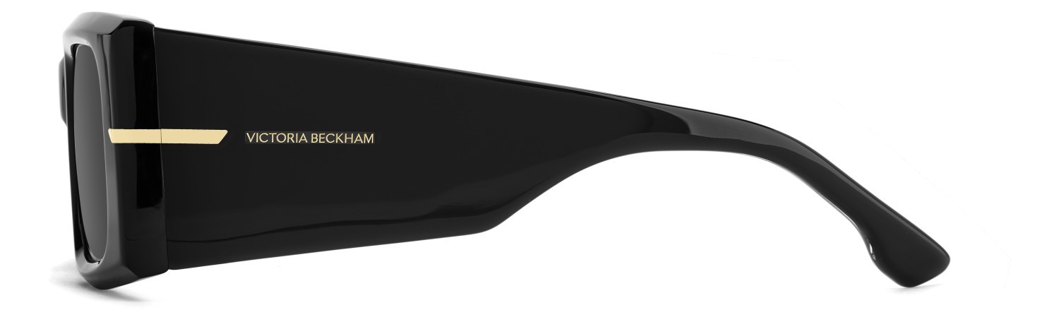 Sunglasses Victoria Beckham Vb 7008/S 208883 807 IR color black shape rectangle lenses grey