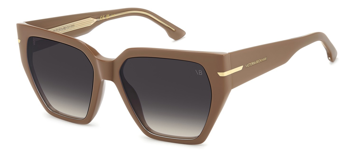 Sunglasses Victoria Beckham Vb 7002/S 208885 09Q DG color brown shape square lenses violet shaded