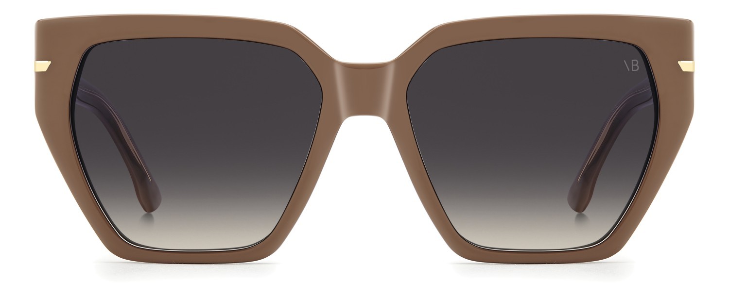 Sunglasses Victoria Beckham Vb 7002/S 208885 09Q DG color brown shape square lenses violet shaded