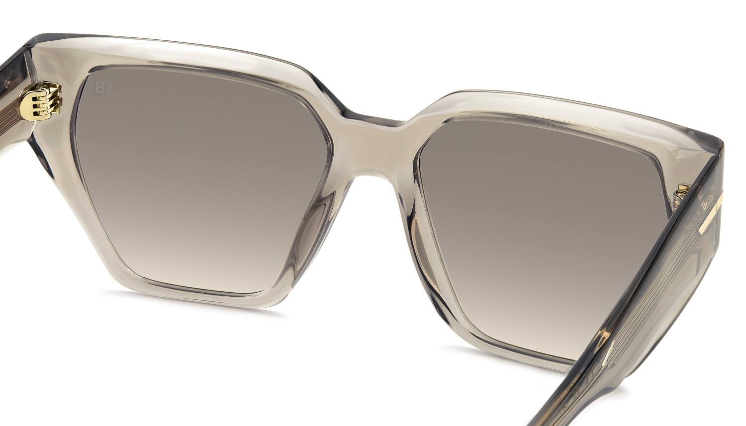 Occhiali da sole Victoria Beckham Vb 7002/S 208885 10A DG colore beige forma quadrato lenti violet shaded