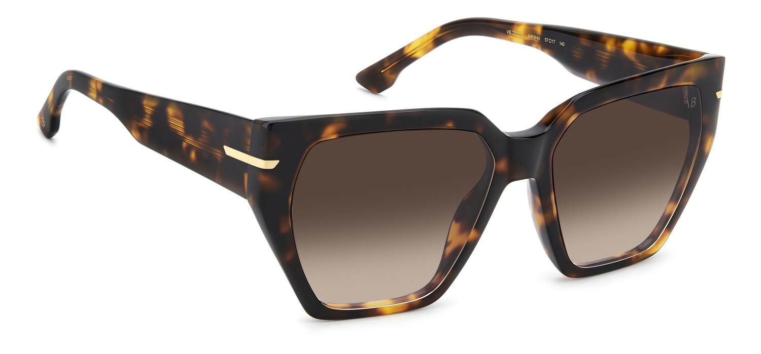 Sunglasses Victoria Beckham Vb 7002/S 208885 WR9 HA color brown havana shape square lenses brown shaded