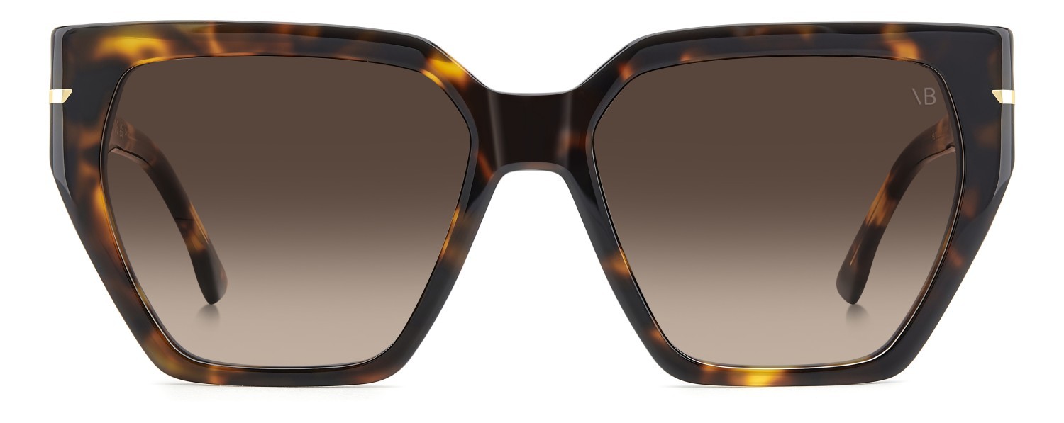 Sunglasses Victoria Beckham Vb 7002/S 208885 WR9 HA color brown havana shape square lenses brown shaded