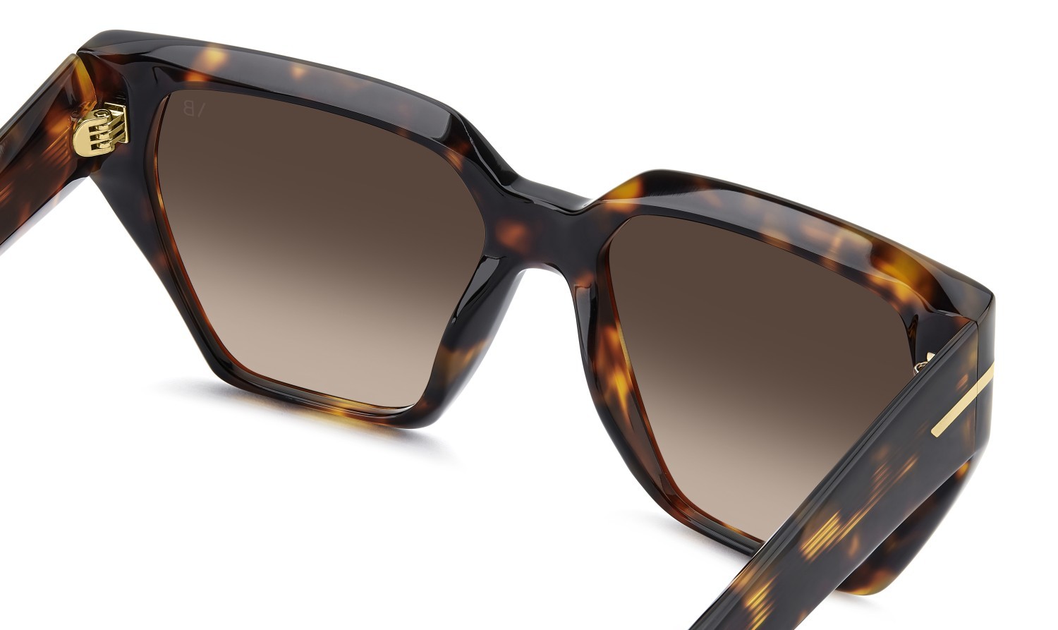 Sunglasses Victoria Beckham Vb 7002/S 208885 WR9 HA color brown havana shape square lenses brown shaded