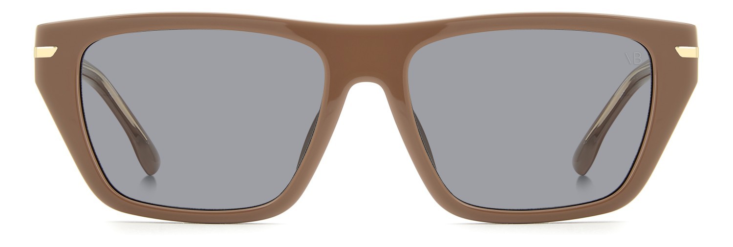 Sunglasses Victoria Beckham Vb 1005/S 208886 09Q IR color brown shape rectangle lenses grey