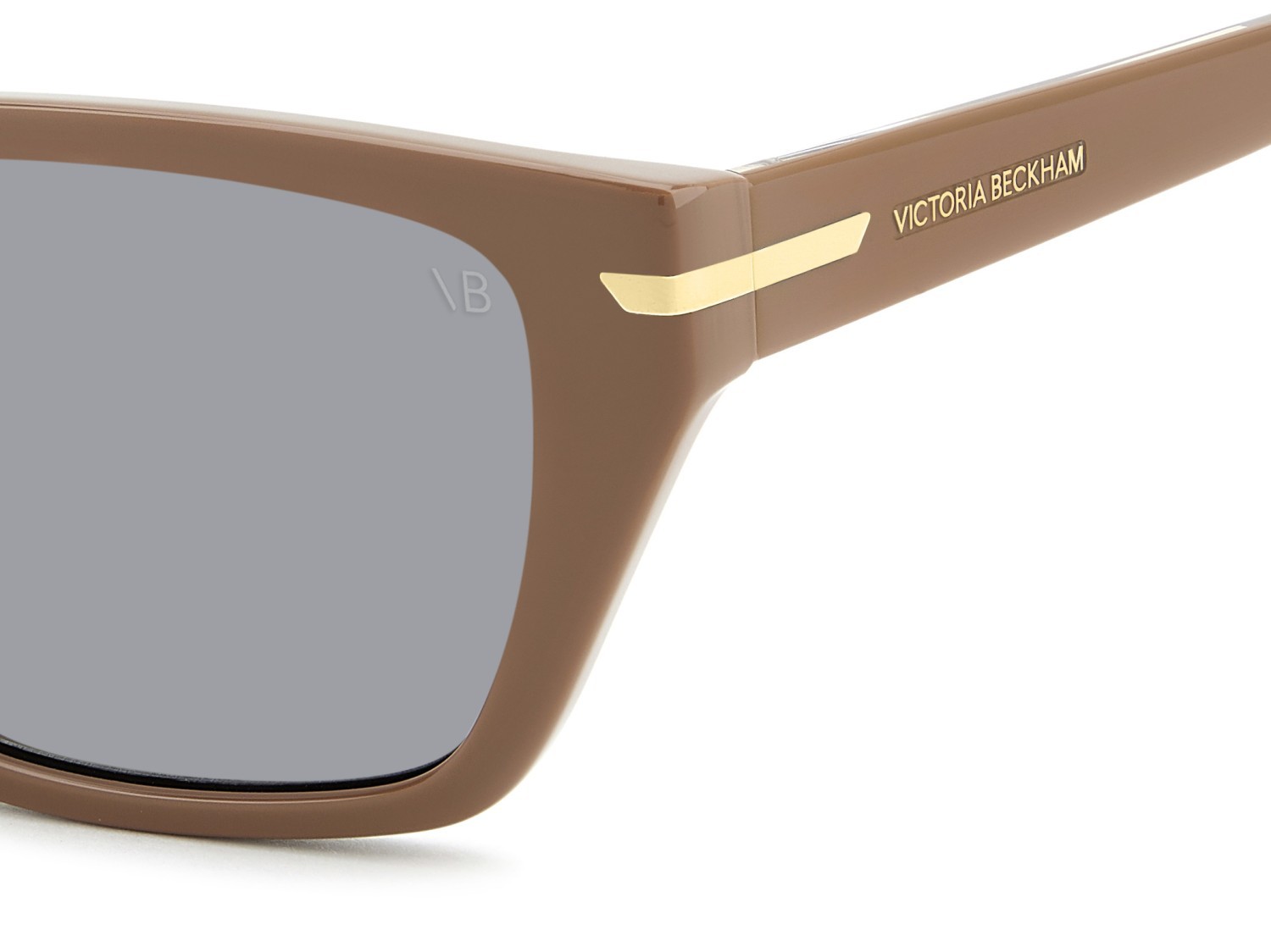 Sunglasses Victoria Beckham Vb 1005/S 208886 09Q IR color brown shape rectangle lenses grey