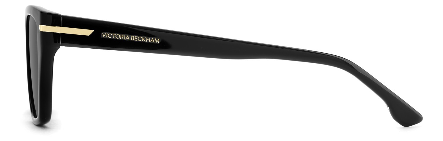 Sunglasses Victoria Beckham Vb 1005/S 208886 807 IR color black shape rectangle lenses grey