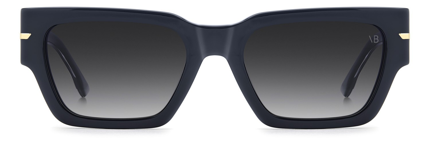 Occhiali da sole Victoria Beckham Vb 7001/S 208887 PJP 08 colore blue forma quadrato lenti dk blue shaded