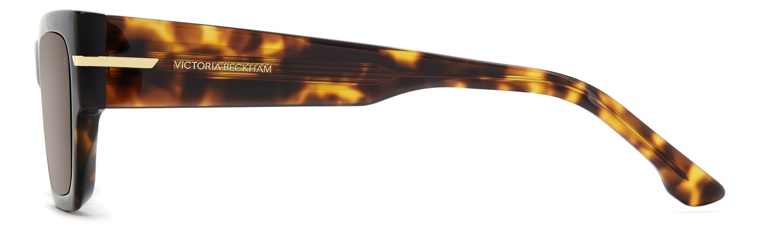 Sunglasses Victoria Beckham Vb 7001/S 208887 WR9 70 color brown havana shape square lenses brown