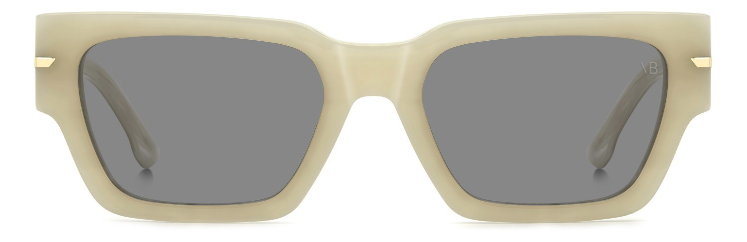 Sunglasses Victoria Beckham Vb 7001/S 208887 YNA IR color white marble shape square lenses grey