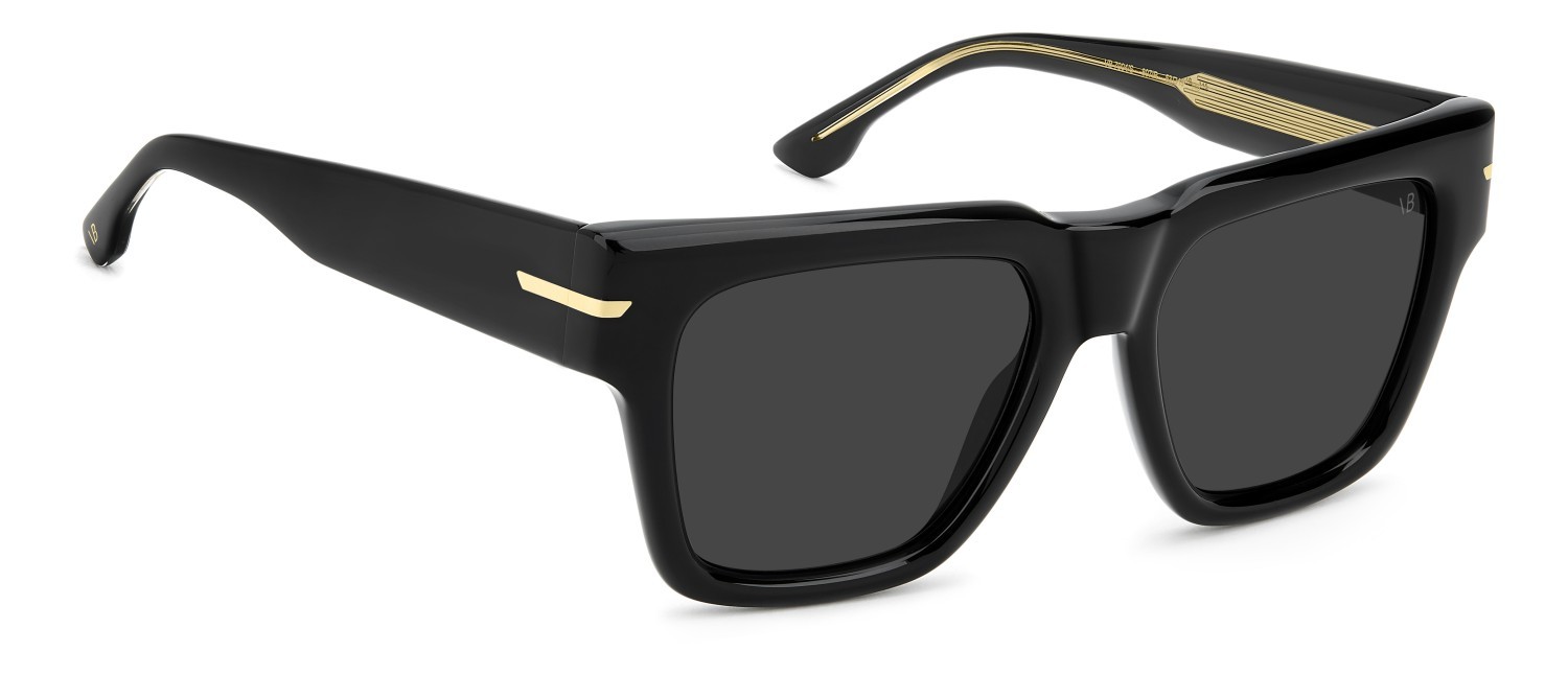 Sunglasses Victoria Beckham Vb 7004/S 208888 807 IR color black shape square lenses grey
