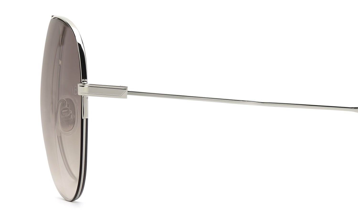 Sunglasses Victoria Beckham Vb 1000/S 208889 8JD DG color palladium havana shape aviator lenses violet shaded