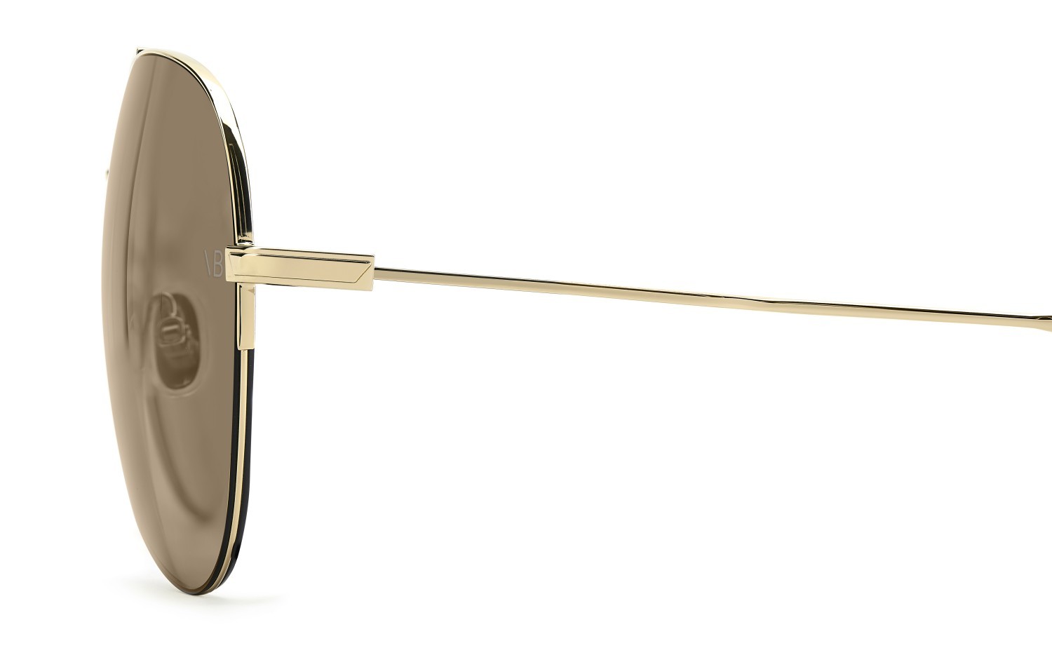Sunglasses Victoria Beckham Vb 1000/S 208889 LKS 70 color gold blue shape aviator lenses brown