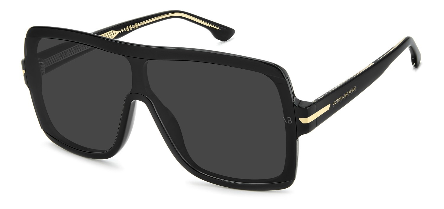 Sunglasses Victoria Beckham Vb 7003/S 208892 807 IR color black shape mask lenses grey