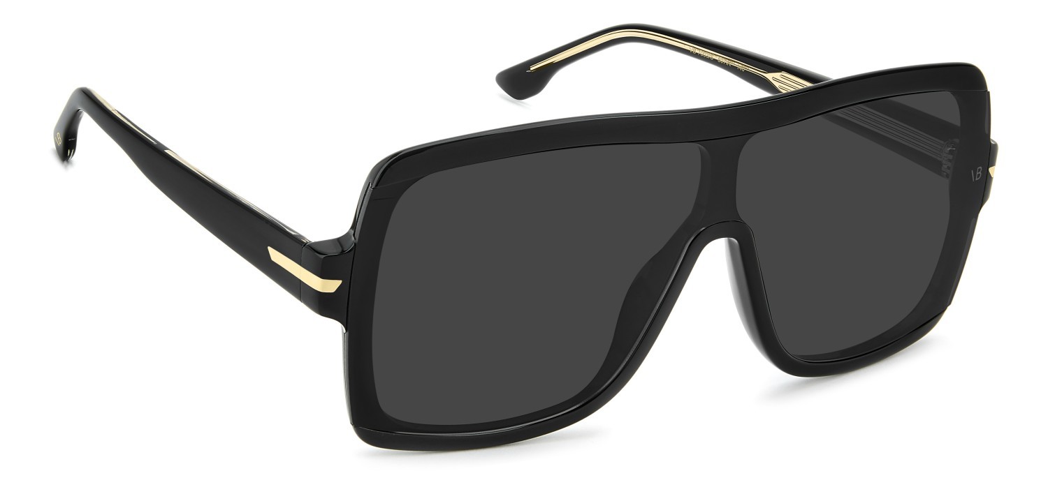 Sunglasses Victoria Beckham Vb 7003/S 208892 807 IR color black shape mask lenses grey