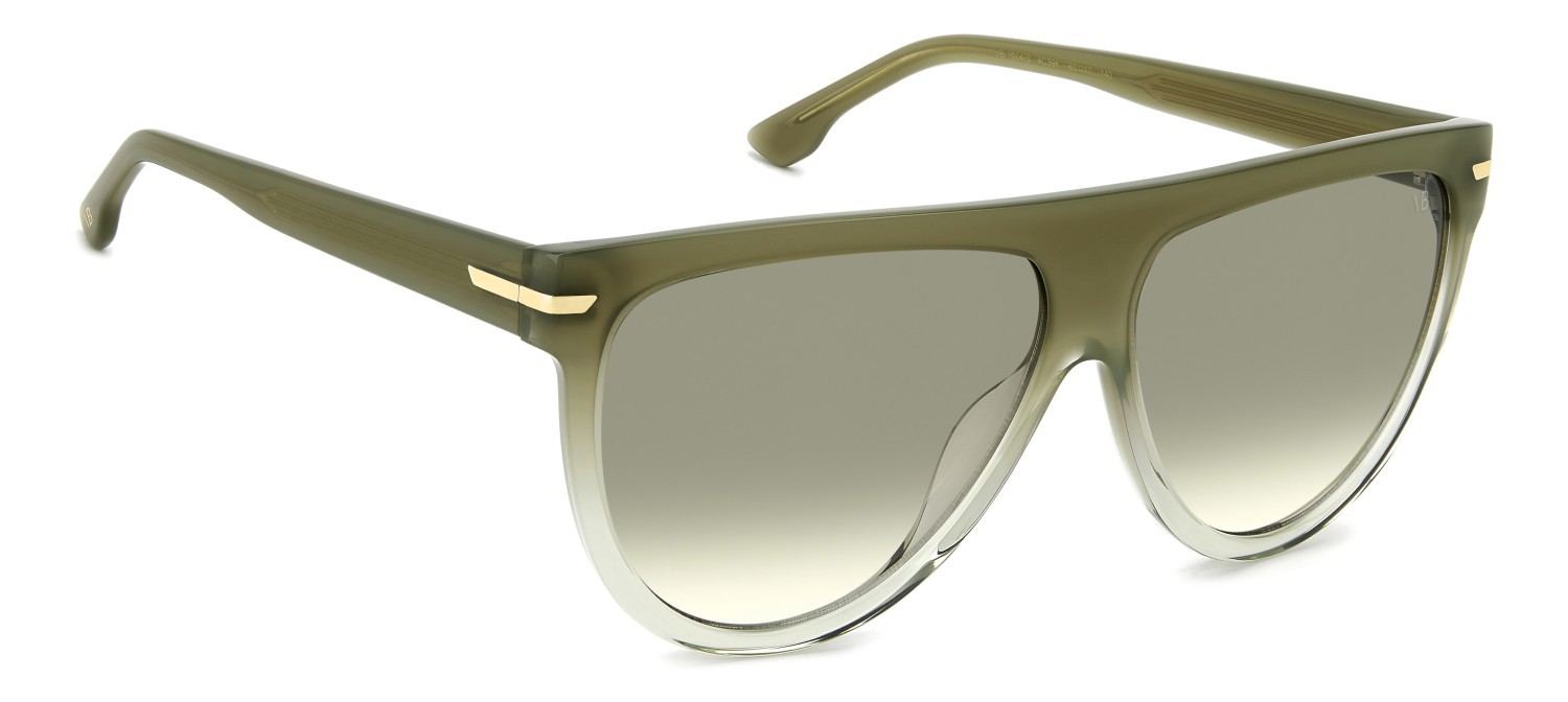 Sunglasses Victoria Beckham Vb 1004/S 208893 4C3 9K color olive shape square lenses green shaded