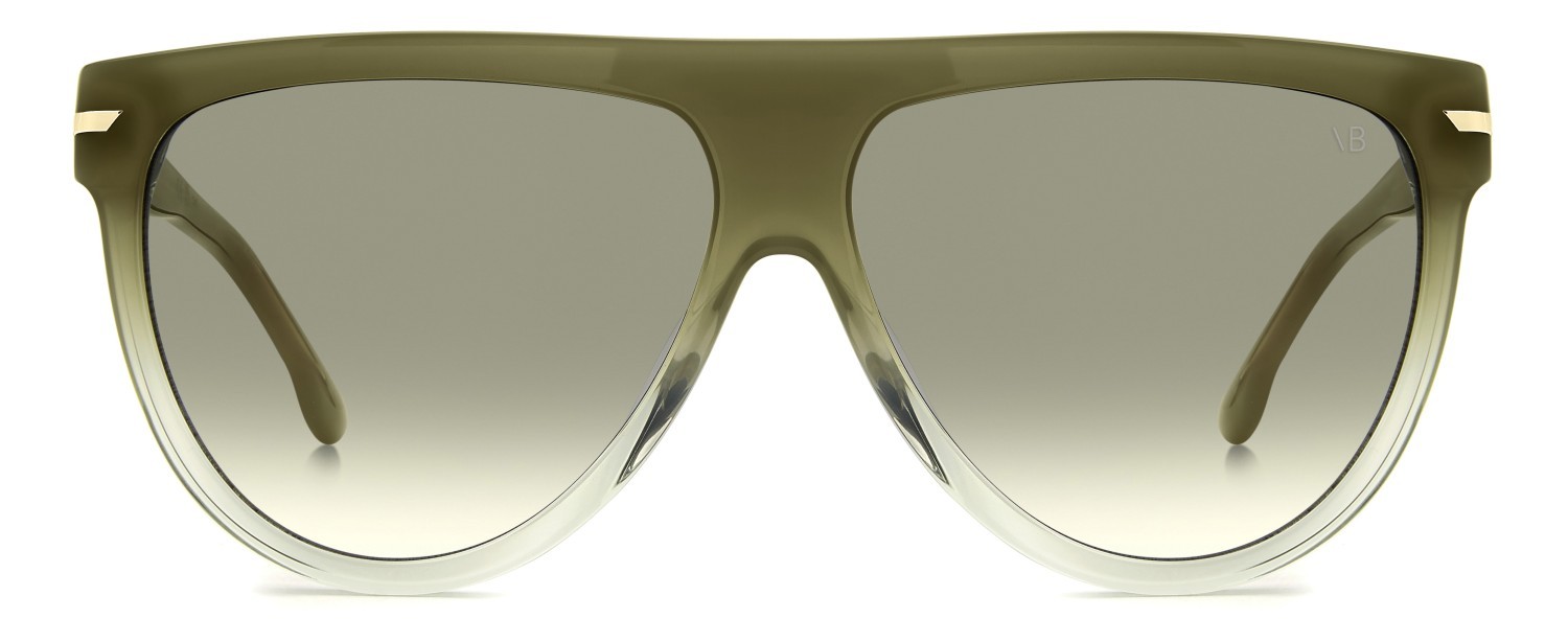 Sunglasses Victoria Beckham Vb 1004/S 208893 4C3 9K color olive shape square lenses green shaded
