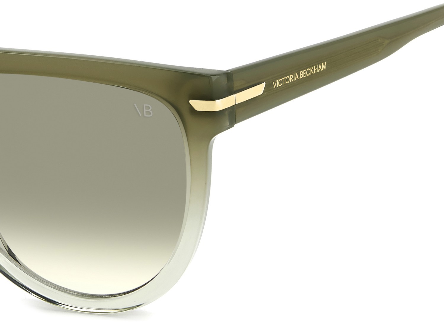 Sunglasses Victoria Beckham Vb 1004/S 208893 4C3 9K color olive shape square lenses green shaded